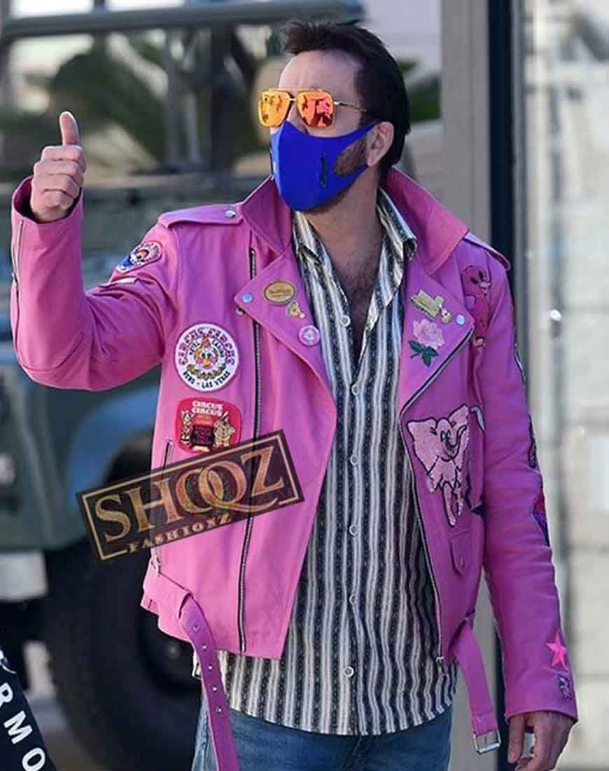 Nicolas Cage The Unbearable Weight Of Massive Talent Pink Jacket 1 Nicolas Cage The Unbearable Weight Of Massive Talent Pink Jacket