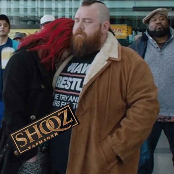 Fighting With My Family Ricky Knight ( Nick Frost ) Suede Coat