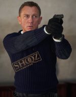 No Time to Die James Bond (Daniel Craig) Blue Sweater