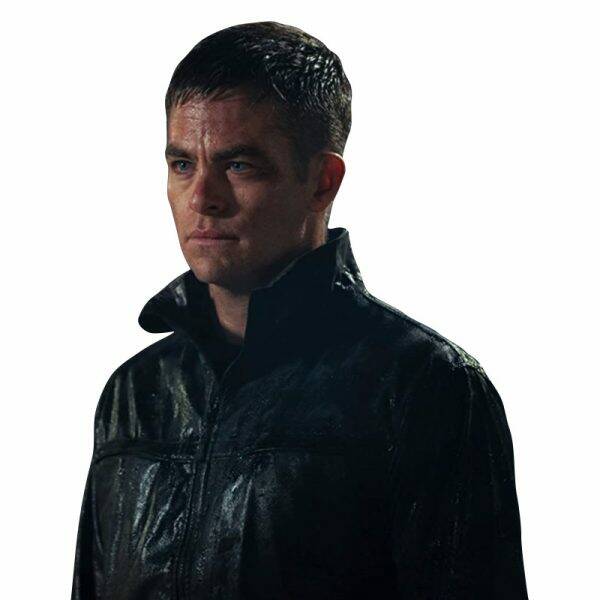 The Contractor James Harper (chris Pine) Leather Jacket 1 The Contractor James Harper (chris Pine) Leather Jacket