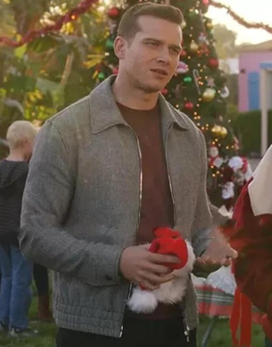 9-1-1 Oliver Stark (Evan Buckley) Grey Jacket