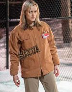 Orange Is The New Black Piper Chapman (Taylor Schilling) Brown Cotton Jacket