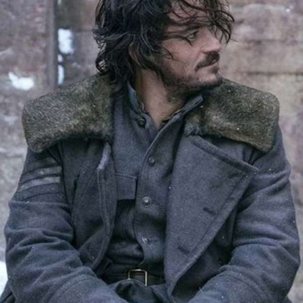 Carnival Row Orlando Bloom Rycroft Philostrate Shearling Coat