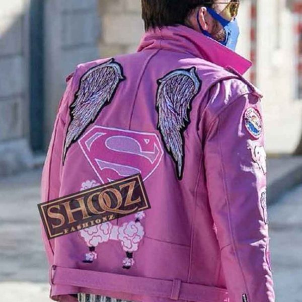 Nicolas Cage The Unbearable Weight Of Massive Talent Pink Jacket