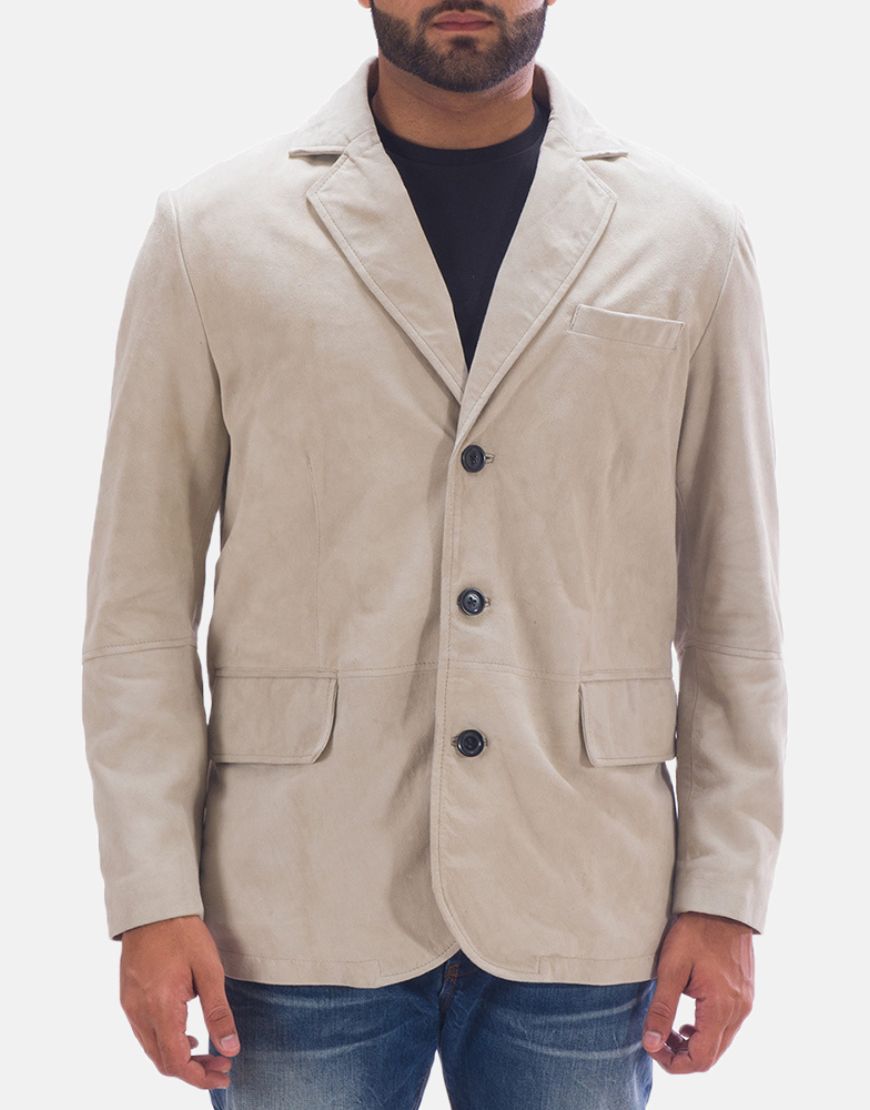 Men's Professor By Day Suede Blazer 1 Men's Professor By Day Suede Blazer