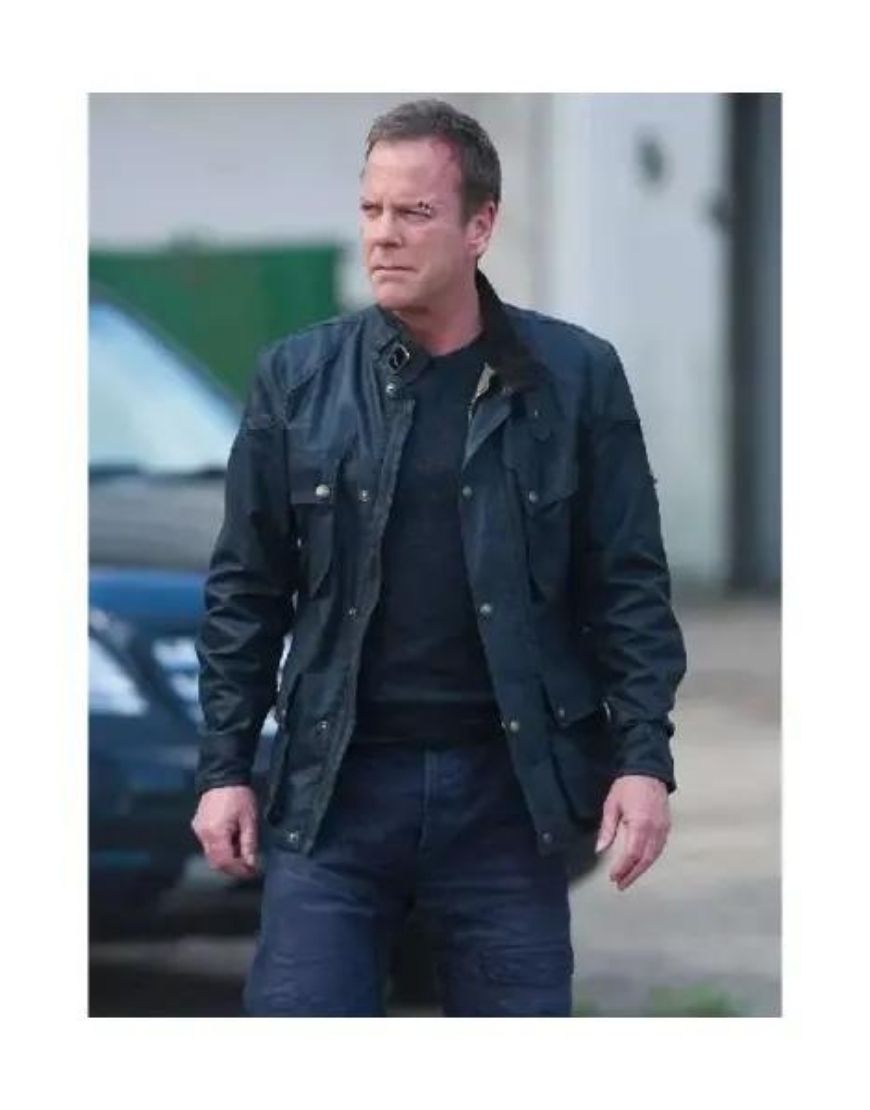 Rabbit Hole 2023 (Kiefer Sutherland) John Weir Leather Jacket 1 Rabbit Hole 2023 (Kiefer Sutherland) John Weir Leather Jacket