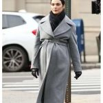 Rachel Weisz Dead Ringers 2023 Beverly Mantle Grey Wool Coat