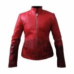 Olsen Scarlet Witch Avengers Age of Ultron Elizabeth Jacket