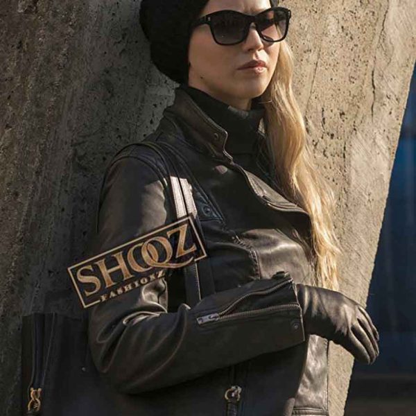 Jennifer Lawrence Red Sparrow Dominika Egorova Black Jacket