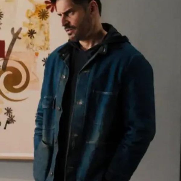 The Kill Room 2023 Joe Manganiello (Reggie) Denim Jacket