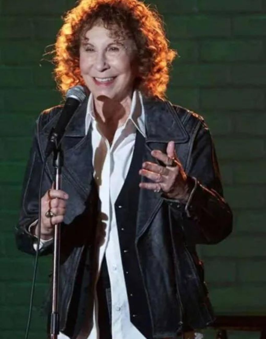 Rhea Perlman Accused 2023 Joyce Golden Black Leather Jacket 1 Rhea Perlman Accused 2023 Joyce Golden Black Leather Jacket