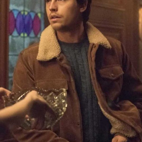 Riverdale (Jughead Jones) Cole Sprouse Brown Suede Jacket