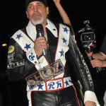 American Star Black Biker Costume Jacket