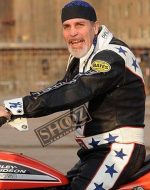 American Star Black Biker Costume Jacket