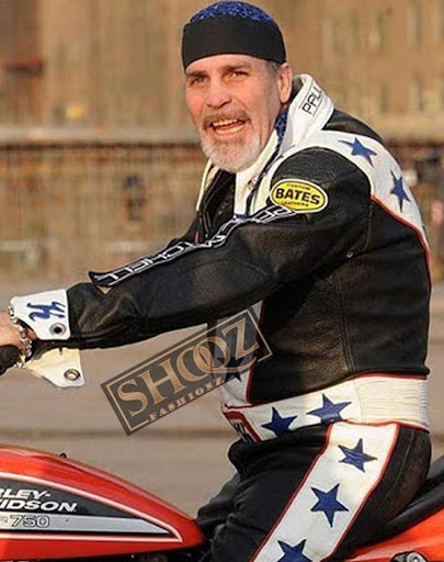 American Star Black Biker Costume Jacket
