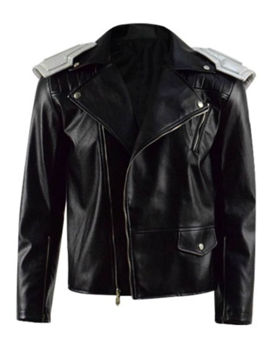 Robotman Doom Patrol Riley Shanahan Leather Jacket 1 Robotman Doom Patrol Riley Shanahan Leather Jacket