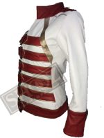 New Women's Freddie Mercury Concert Military Women Motorcycle Jacket