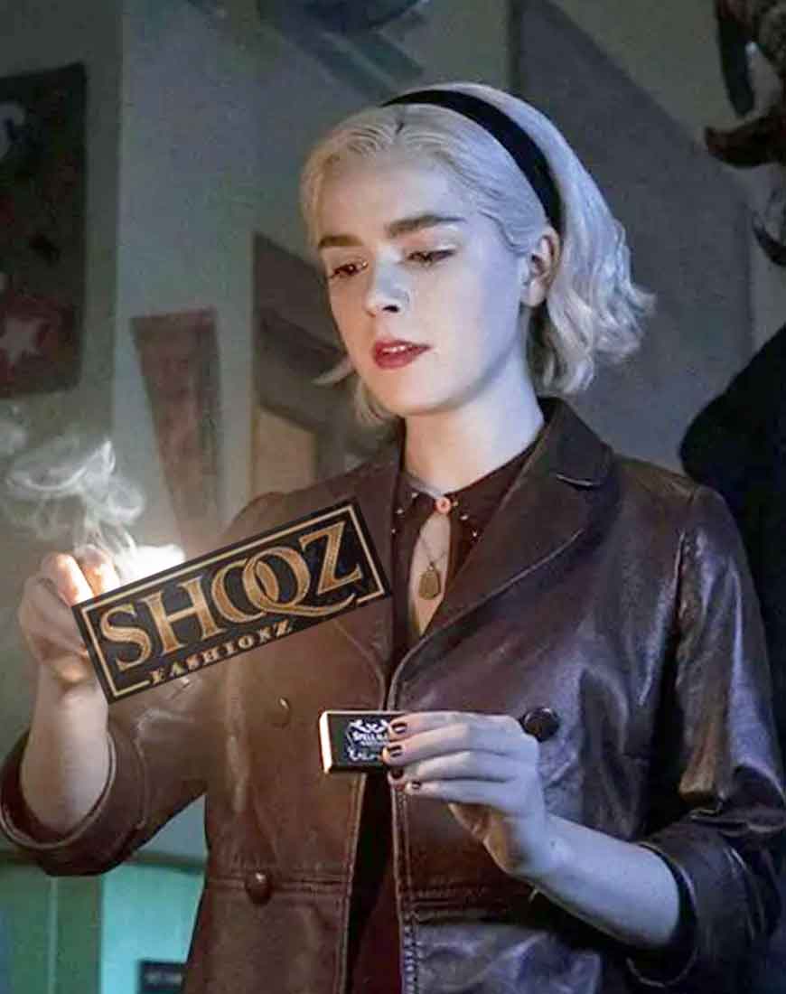 Sabrina Spellman Chilling Adventures Of Sabrina Leather Jacket 1 Sabrina Spellman Chilling Adventures Of Sabrina Leather Jacket