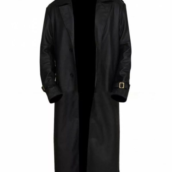 Captain America Winter Soldier Samuel L. Jackson (Nick Fury) Leather Coat