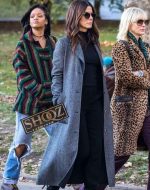 Sandra Bullock Ocean's 8 Debbie Ocean Wool Coat