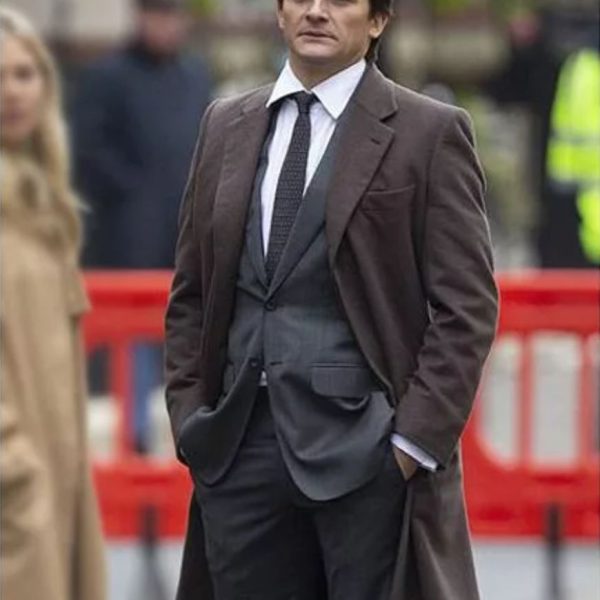 Anatomy of a Scandal Rupert Friend James Whitehouse Coat