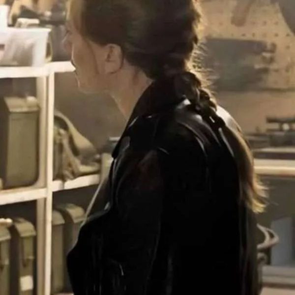 Black Widow Scarlett Johansson Natasha Romanoff Biker Jacket