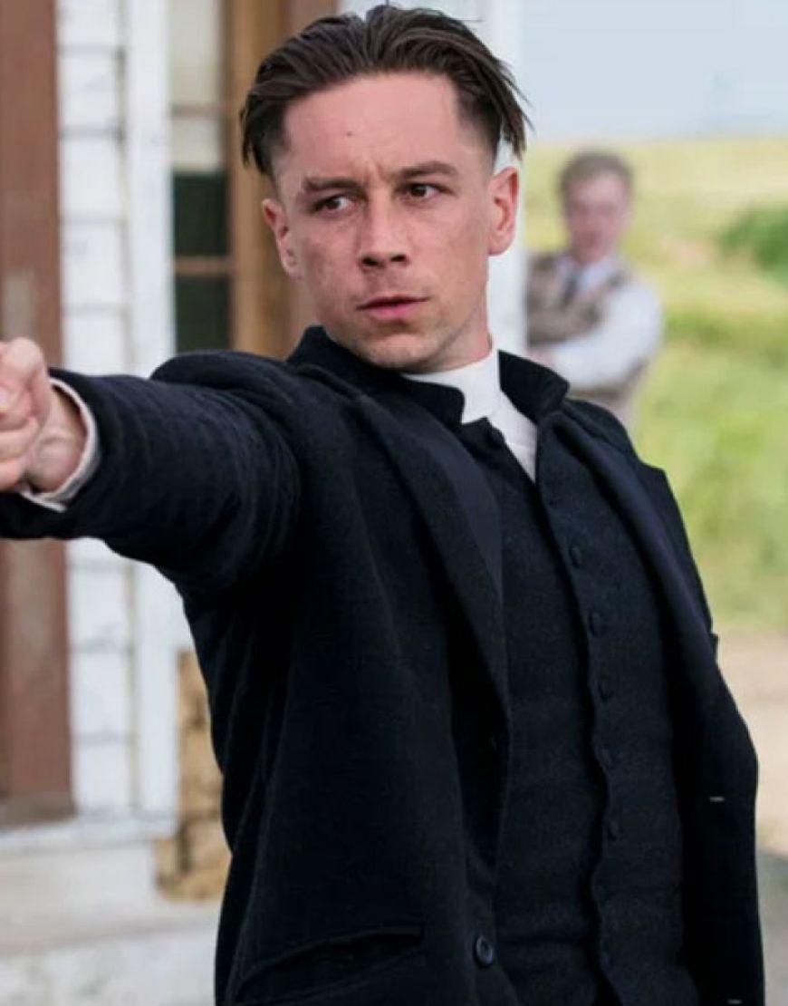 Damnation Killian Scott (Seth Davenport) Trench Coat 1 Damnation Killian Scott (Seth Davenport) Trench Coat