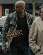 Ricky Whittle American Gods Shadow Moon Leather Jacket