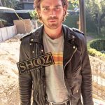 K.J Apa Songbird NIco Black Leather Jacket