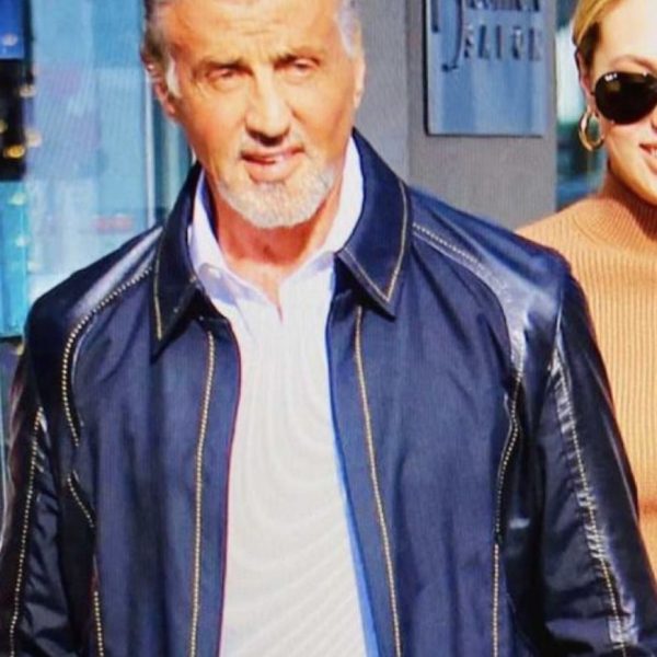 Stanley Kominski Samaritan Sylvester Stallone Blue Jacket