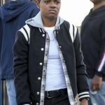 All American Bre-Z Tamia Cooper Black Varsity Jacket