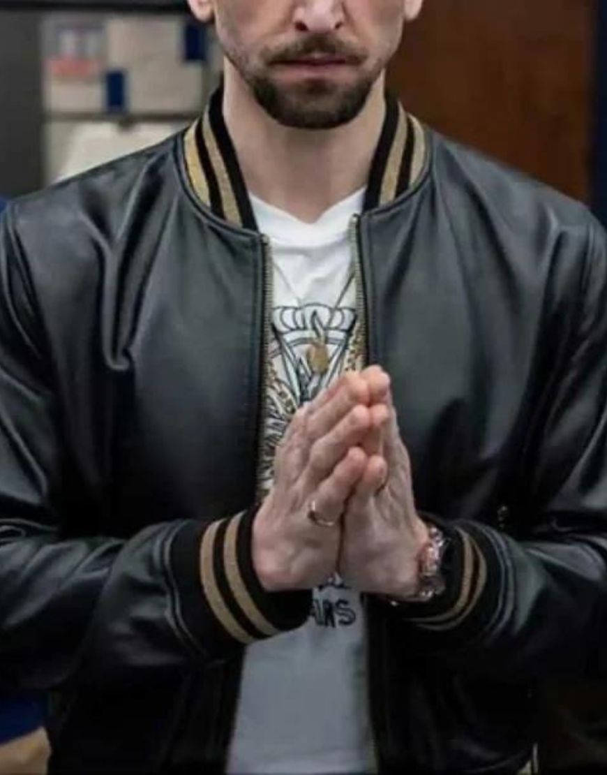 Ted Lasso S03 Maximilian Osinski (Zava) Bomber Jacket 1 Ted Lasso S03 Maximilian Osinski (Zava) Bomber Jacket