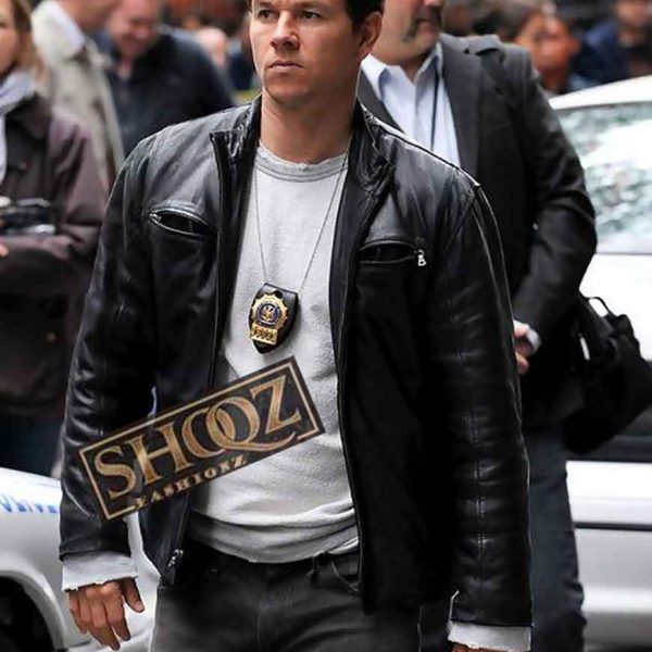Mark Wahlberg The Other Guys Detective Terry Hoitz Leather Jacket