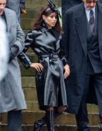 The Batman Zo? Kravitz Black Leather Coat