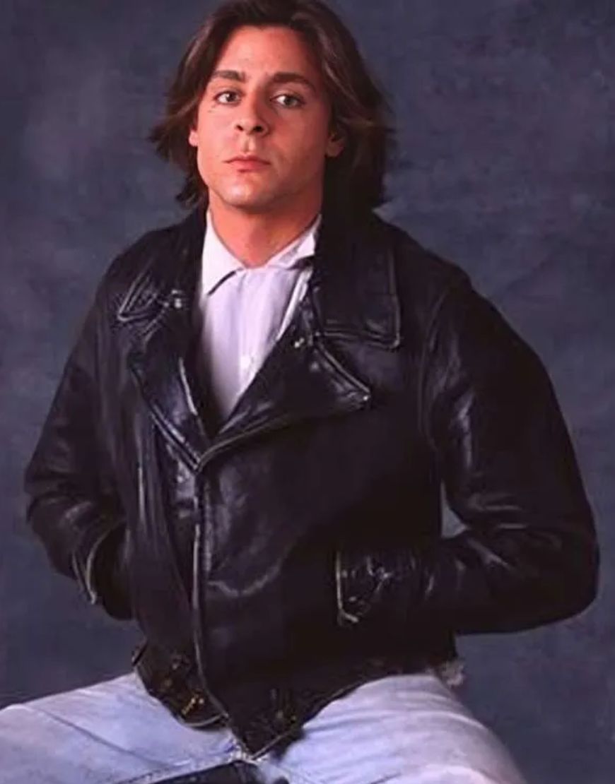 The Breakfast Club Judd John Bender Nelson Black Leather Jacket 1 The Breakfast Club Judd John Bender Nelson Black Leather Jacket