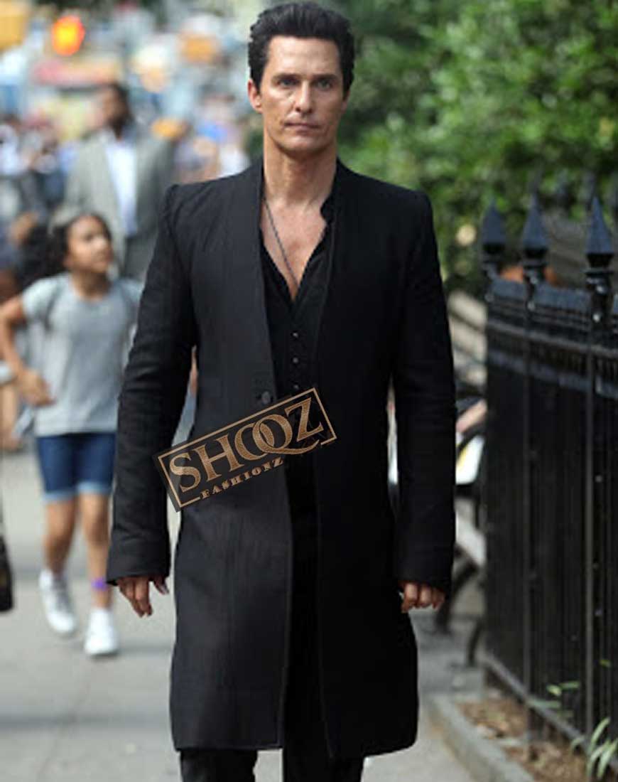 The Dark Tower Walter Padick (Matthew McConaughey) Wool Coat 1 The Dark Tower Walter Padick (Matthew McConaughey) Wool Coat