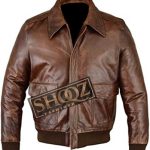 The Devil All The Time Sebastian Stan Leather Jacket