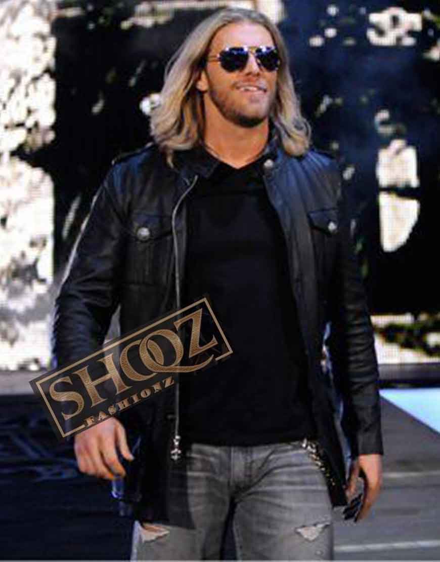 WWE The Edge Leather Jacket 1 WWE The Edge Leather Jacket
