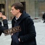 The Hummingbird Project (Jesse Eisenberg) Vincent Zaleski Wool Jacket