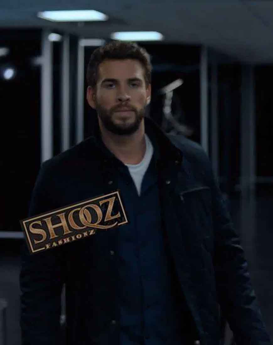 Liam Hemsworth Most Dangerous Game Dodge Tynes Jacket 1 Liam Hemsworth Most Dangerous Game Dodge Tynes Jacket