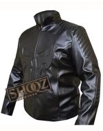 The Punisher Black Skull Biker Jacket