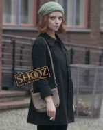 Anya Taylor Joy The Queen's Gambit Beth Harmon Black Coat