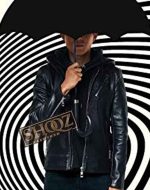 The Umbrella Academy Ben Black Leather Jacket