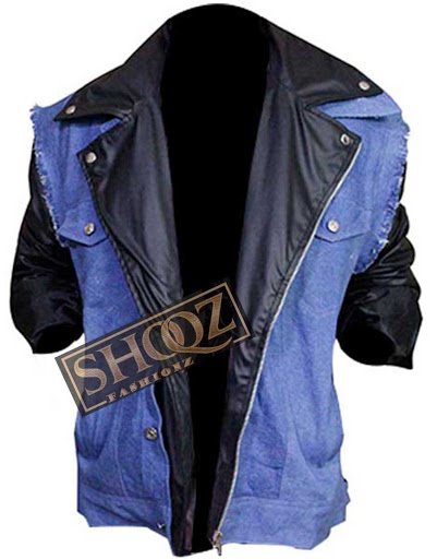 WWE Triple H Denim Vest Jacket