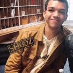 Justice Smith All The Bright Places Theodore Finch Brown Jacket
