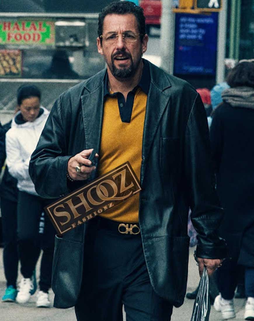 Uncut Gems Howard Ratner (Adam Sandler) Leather Jacket 1 Uncut Gems Howard Ratner (Adam Sandler) Leather Jacket