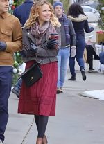 An Unexpected Christmas Bethany Joy Lenz Emily Suede Jacket