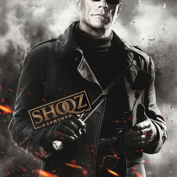 Van Damme The Expendables 2 Vilain Trench Coat