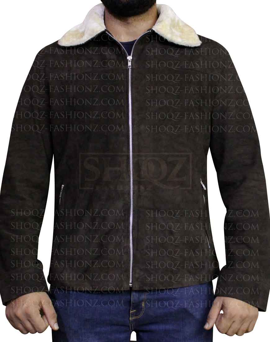 The Walking Dead Andrew Lincoln Brown Jacket 1 The Walking Dead Andrew Lincoln Brown Jacket