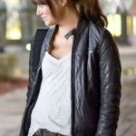 Zombieland Emma Stone Wichita Black Leather Jacket